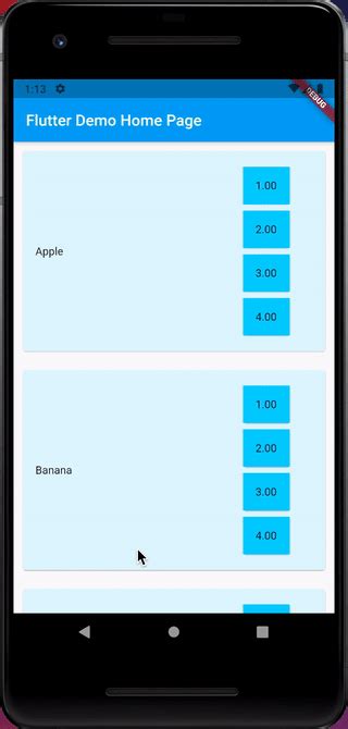flutter listview itemextent