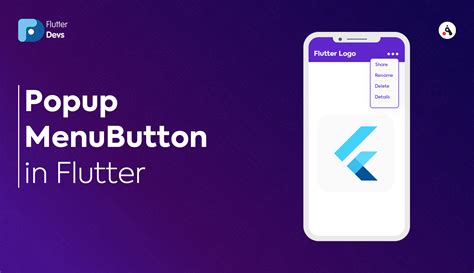 Flutter Menu Button