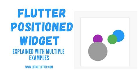 Flutter Positioned Widget Example