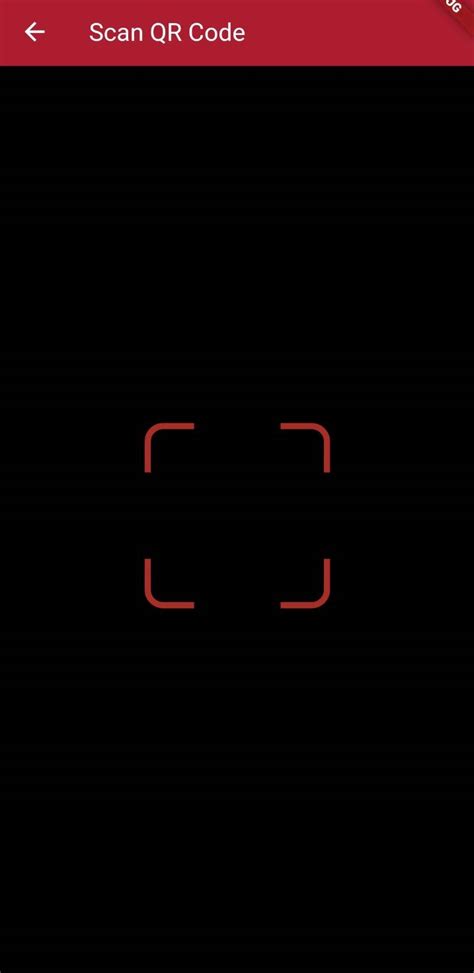 Flutter Qr Code Scanner Not Working