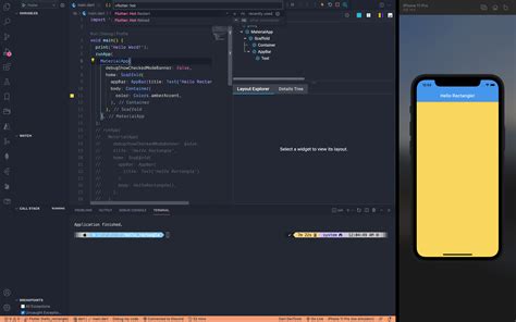 flutter run hot reload command line