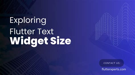 Flutter Size Of Widget