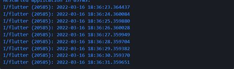 Flutter Timer Periodic Not Working