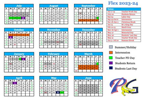 Flvs Flex Calendar 2024