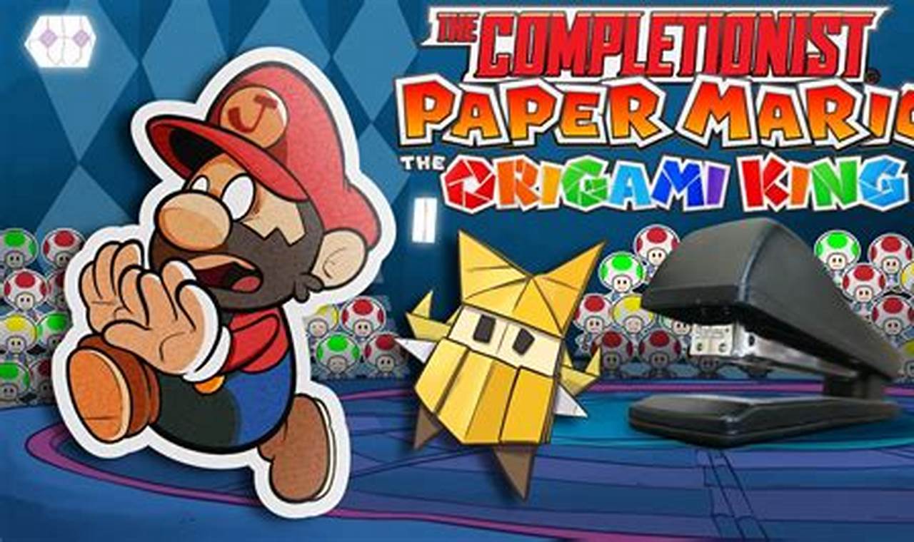 fly guy paper mario origami king