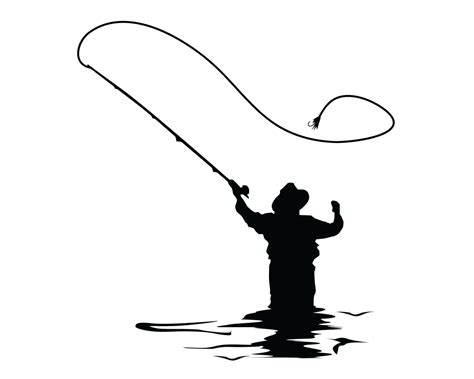 fly fishing pictures clip art