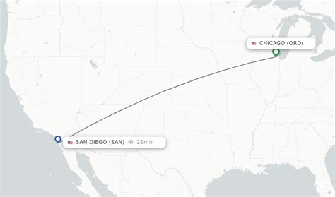 fly from chicago to san diego