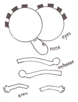 Fly Guy Printable Mask