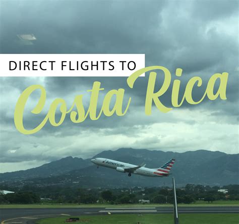 fly to costa rica from uk