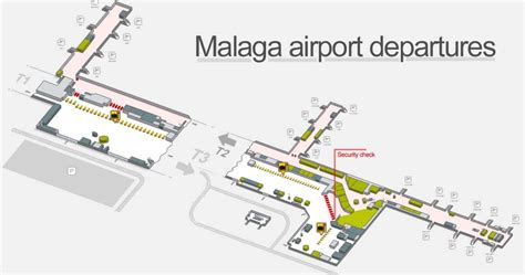 Karta över Malaga Flygplats Karta 2020