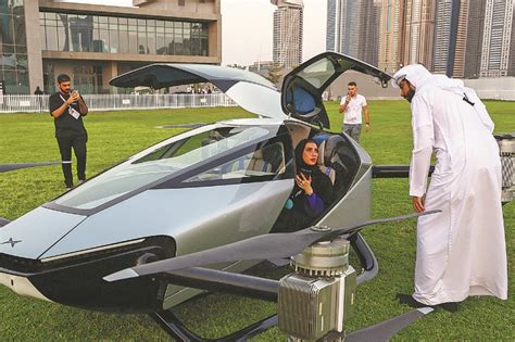 flying car in dubai