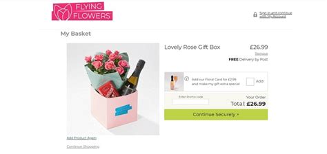 Flying Flowers Discount Code August 2020