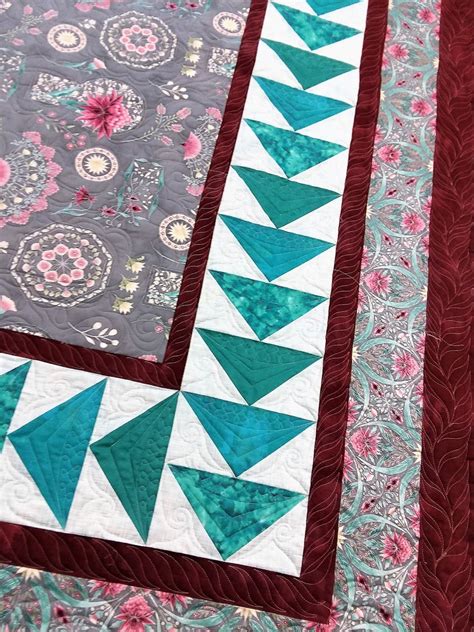 Flying Geese Quilt Border