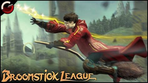 flying on a broomstick harry potter game