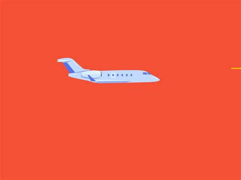 Airplane Animation by Peter Arumugam Motion design