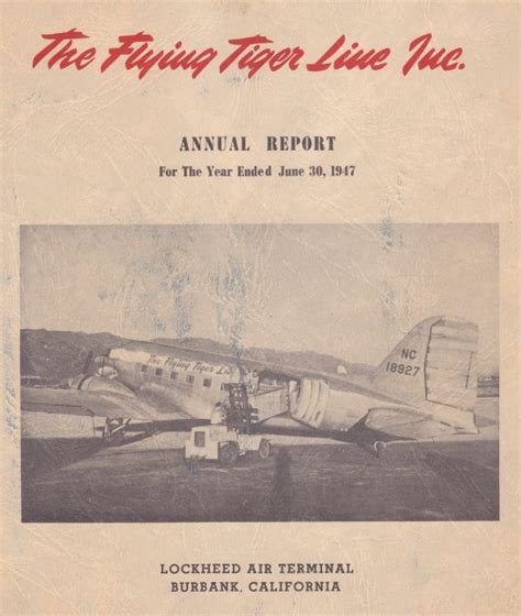 flying tiger annual report 2022