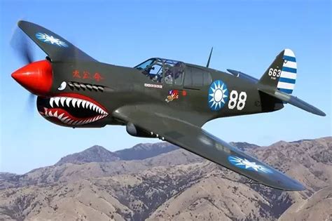 flying tigers planes in ww2