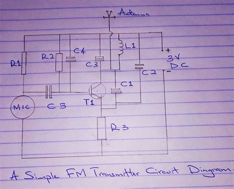 Fm Transmitter Circuit Components List