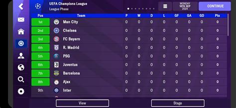 fm24 champions league format