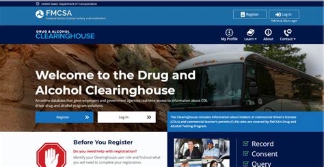 fmcsa clearinghouse login tips