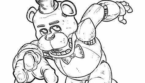 Fnaf Mangle Coloring Pages at GetColorings.com | Free printable