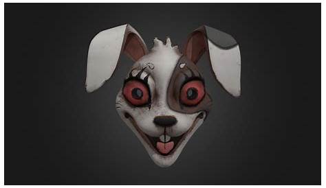 STL file Fnaf Vanny Bunny Mask 🎃・3D printable design to download・Cults