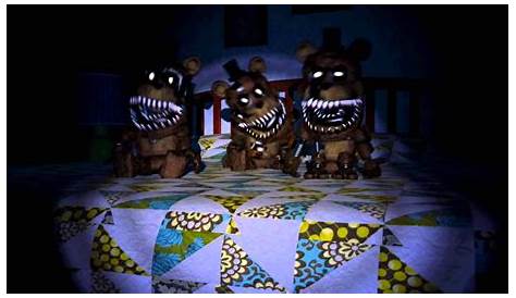 Mini Freddy's on Bed FNAF 4 by DiantheMLGfan998 on DeviantArt
