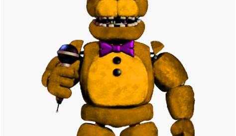 Fnaf Withered Golden Freddy Full Body - Ana Part