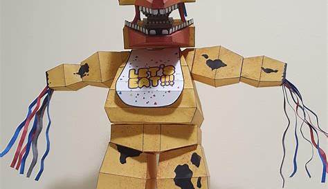 new mini Freddy Papercraft by jackobonnie1983 on DeviantArt