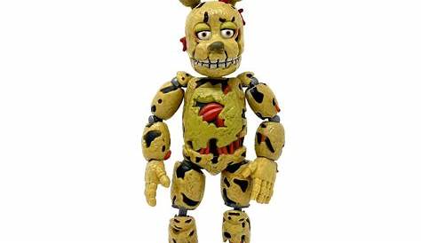FNAF Springtrap collectible action figure by Funko | Building