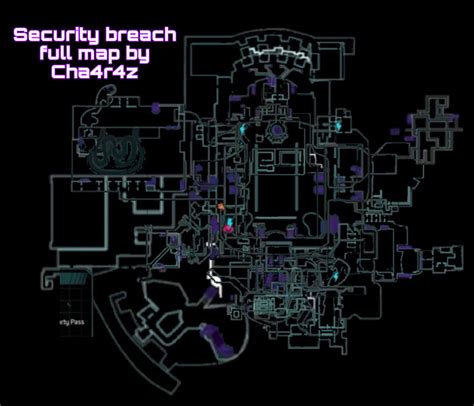 Fnaf Security Breach Location Name