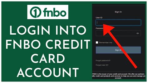fnbo credit card account login