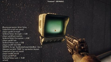 Fnv Weapon Console Commands