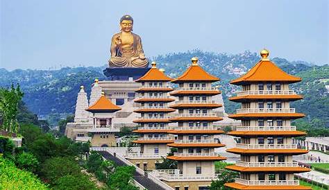 Taiwan, Kaohsiung district, Dashu, Fo Guang Shan Buddhist monastery