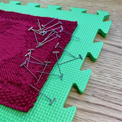 9 Packs Crafts Blocking Mats for Knitting Gray Blocking