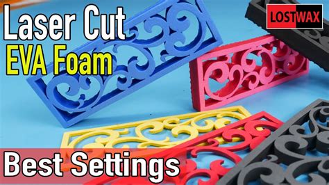 Foam Board Laser Cutting Settings