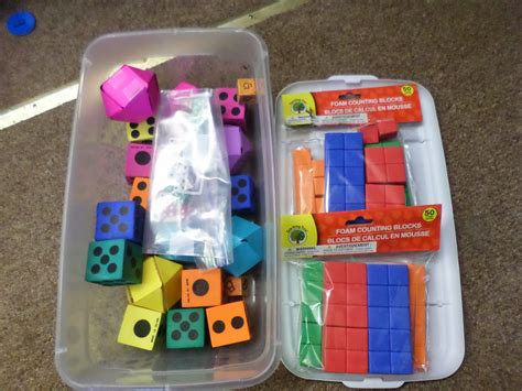 Foam Cubes Dollar Tree