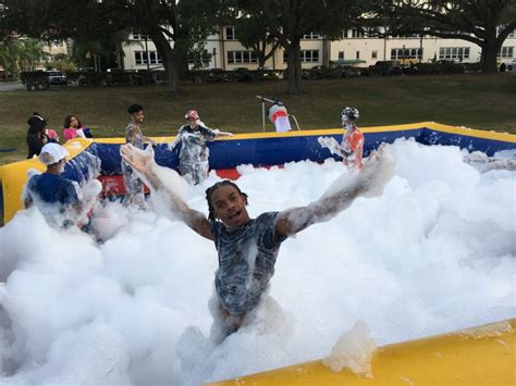 foam dance party