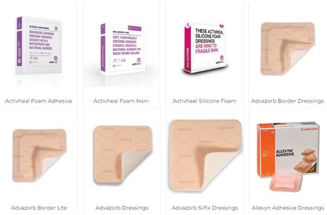 Foam Dressing For Wounds