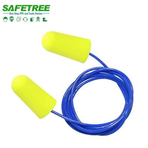 Foam Ear Plugs With String