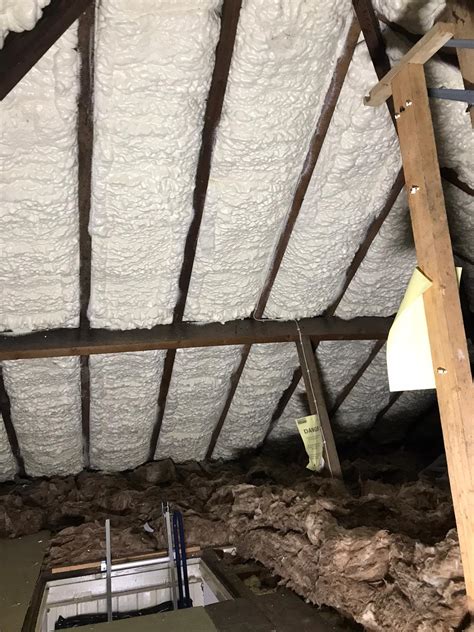 foam insulation in loft