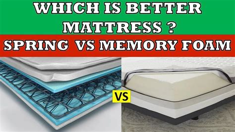 Foam Mattresses Vs Spring