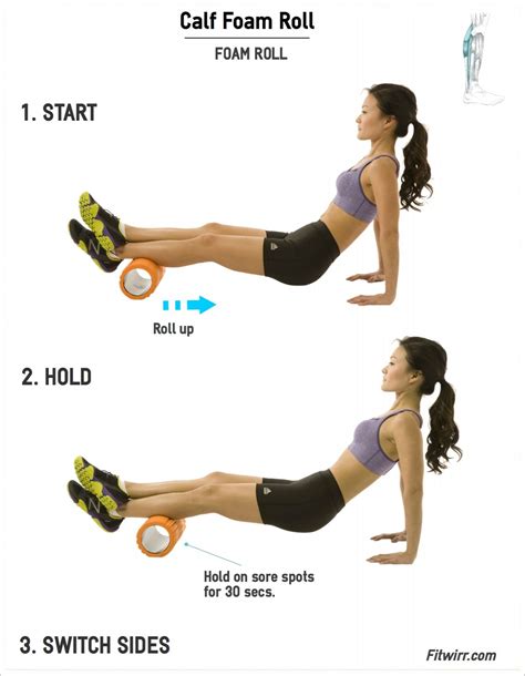Foam Roller Exercises Calves