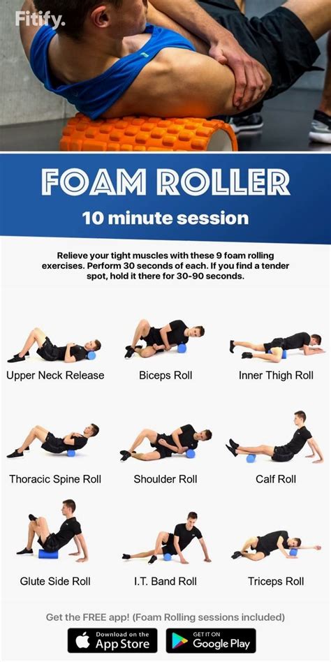 Foam Rolling Stretching Exercises