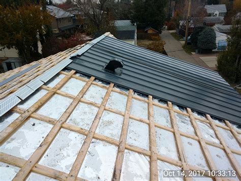 foam underlayment under metal roofing