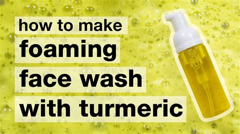 Foaming Face Wash Diy