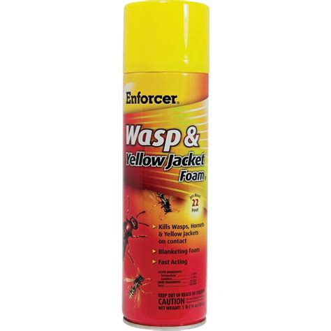 foaming yellow jacket spray
