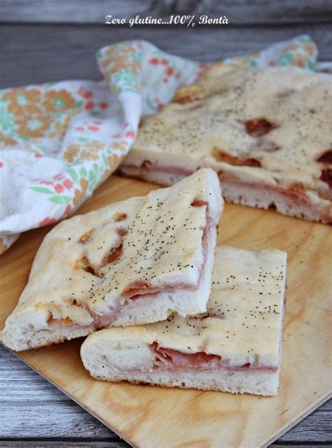 Focaccia Prosciutto Cotto E Mozzarella