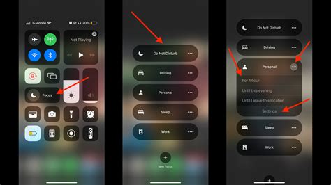 focus mode ios