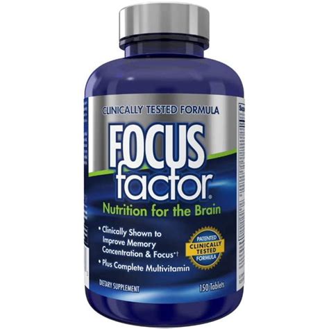 focusfactor nutrition for the brain cost